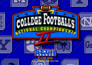 College Football's National Championship II (USA)